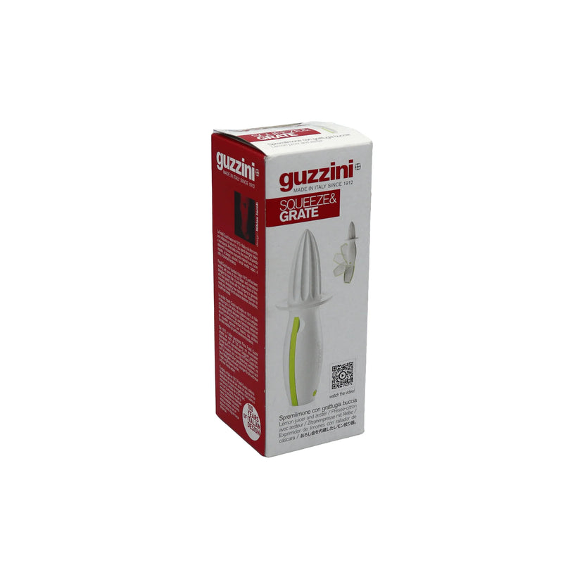 Guzzini - Squeeze & Grate - Lemon Juicer And Zester - Limolin 