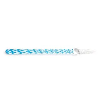 Jacques Herbin Straight Glass Pen – Calanque, 16 cm