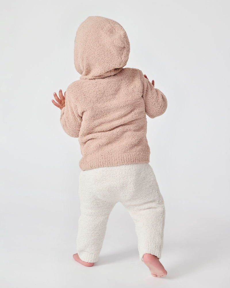 7AM Enfant - Hooded Cardigan - Fuzzy