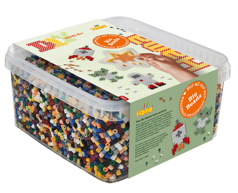 Hama - 15K Bio Beads & Pegboard In Box - Limolin 