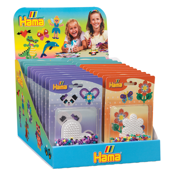 Hama - Small Striped Bead Blister (24Pcs/Display) - Limolin 