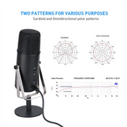 HamiltonBuhl - On-Air Podcast Kit Contains Podcast Microphone, Sound Isolation Shield, Pop Filter And Stand Kit - Limolin 