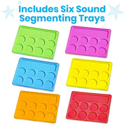 Hand 2 Mind - Little Minds At Work Sound Segmenting Trays Set of 6 - Limolin 