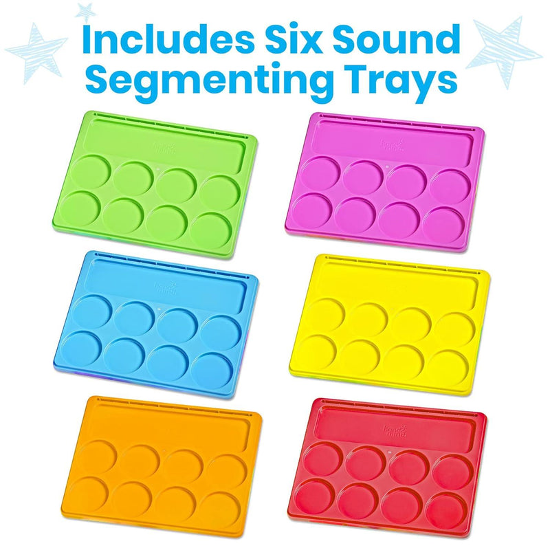 Hand 2 Mind - Little Minds At Work Sound Segmenting Trays Set of 6 - Limolin 