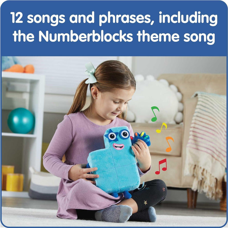 Hand 2 Mind - Numberblocks Character Five Feature Plush - Limolin 