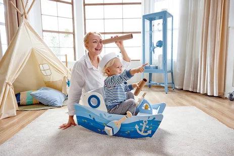 Hape - Captain's Rocking Boat - Limolin 
