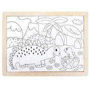 Hape - Dino Wooden Puzzle - Limolin 