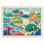Hape - Dino Wooden Puzzle - Limolin 