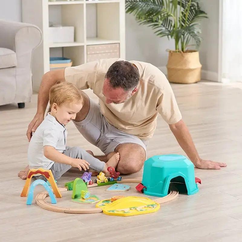 Hape - Dinosaur Train Bucket Set - Limolin 