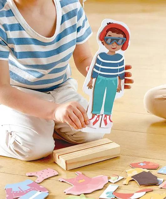 Hape - Dress-Up Magnetic Puzzle - Limolin 