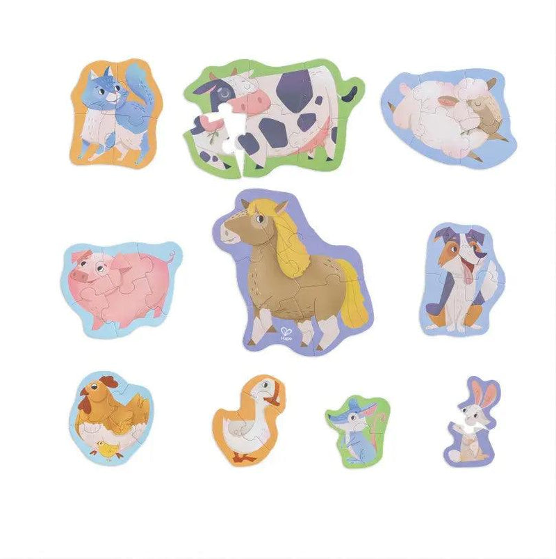 Hape - Farmyard Friends Puzzle - Limolin 