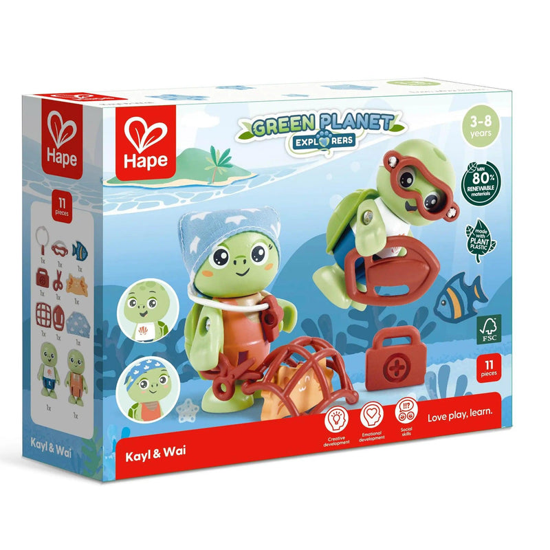 Hape - Kayl & Wai Figures - Limolin 