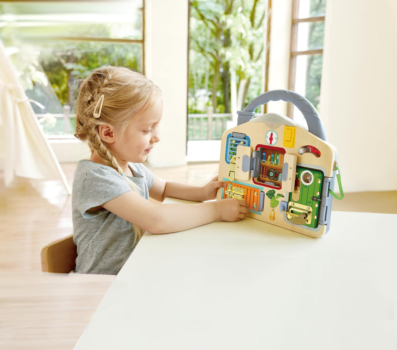 Hape - LOCK & LEARN PLAYBOARD - Limolin 
