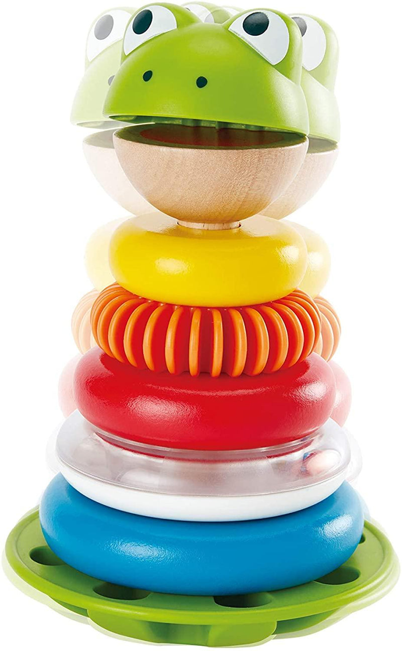 Hape - Mr Frog Stacking Rings - Limolin 