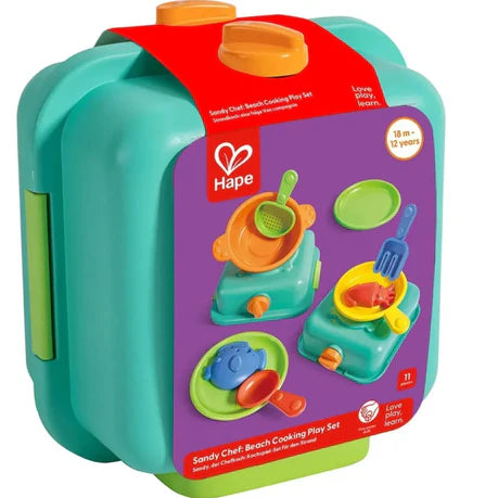 Hape - SANDY CHEF: BEACH COOKING PLAY SET - Limolin 