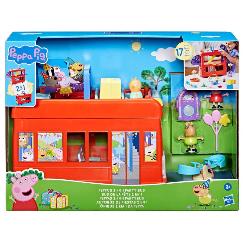 Hasbro - PEPPA PIG - PEPPAS 2 IN 1 PARTY BUS - Limolin 