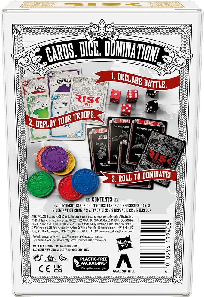 Hasbro - Risk Strike - Card Game - Limolin 