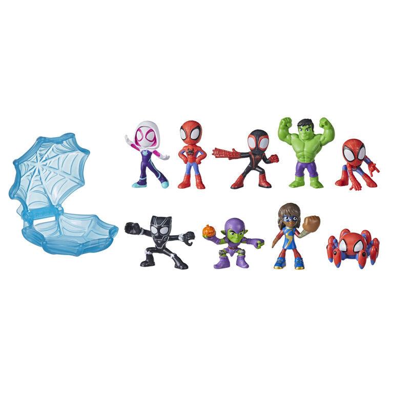 Hasbro - Spidey Amazing Friends - Webs Up 2" Mini Fig - PDQ Assorted - Limolin 