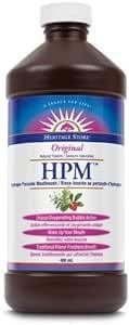Heritage Store - Hydrogen Peroxide Mouthwash | Wintermint | Gentle Daily Mouth Rinse | Liquid | 480mL | 16oz - Limolin 