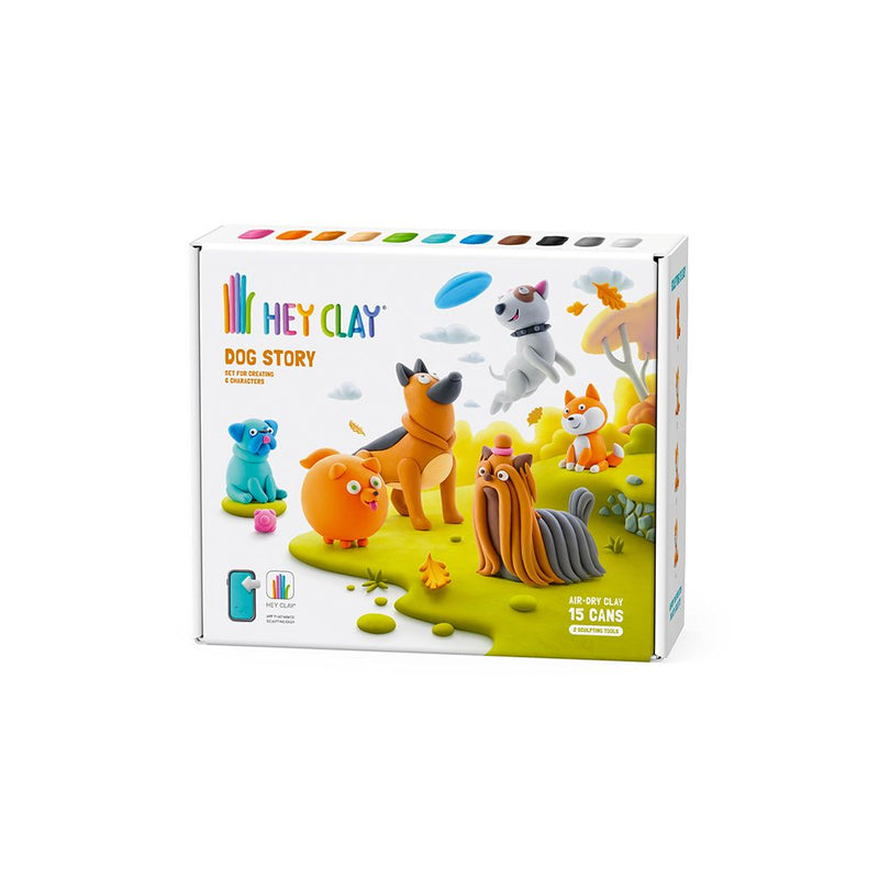 Hey Clay - CLAY SET - DOG STORY - Limolin 