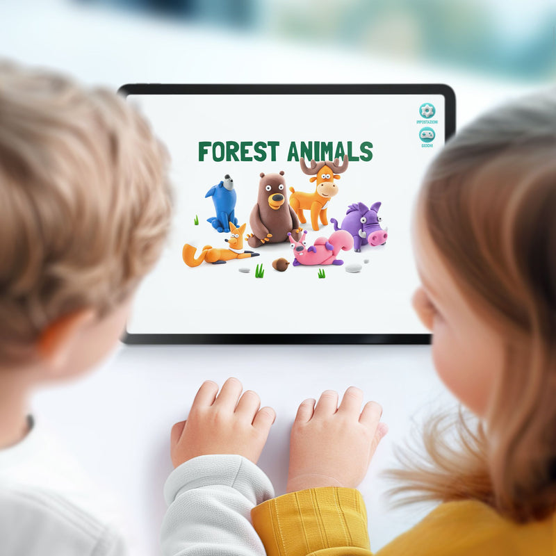 Hey Clay - CLAY SET - FOREST ANIMALS - Limolin 