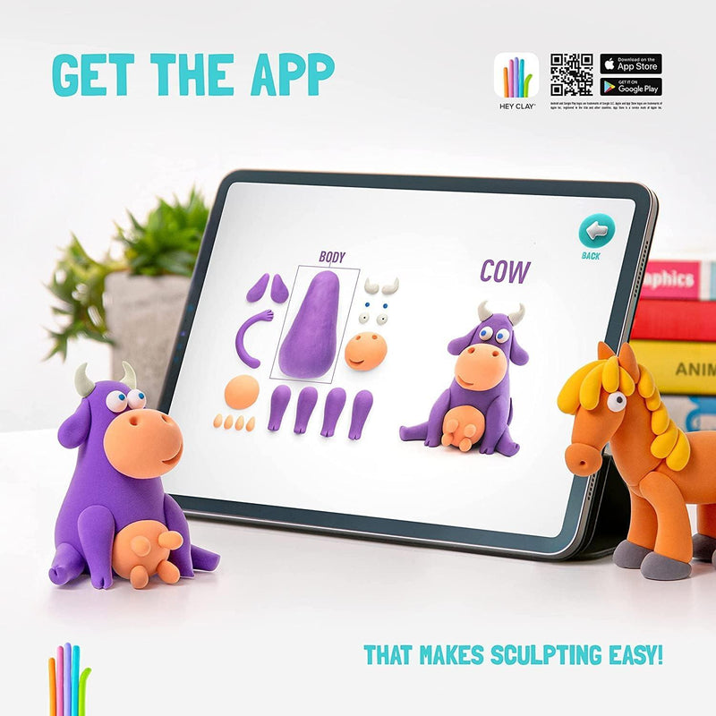 Hey Clay - Clay Set - Forest Animals - Limolin 