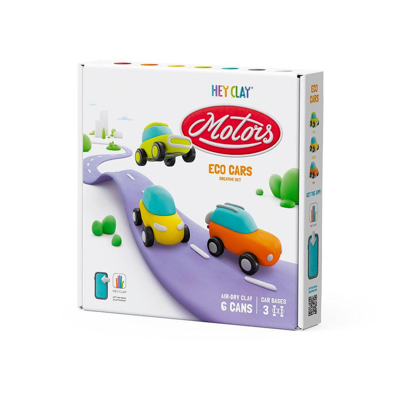 Hey Clay - Clay Set - Motors - Eco Cars - Limolin 