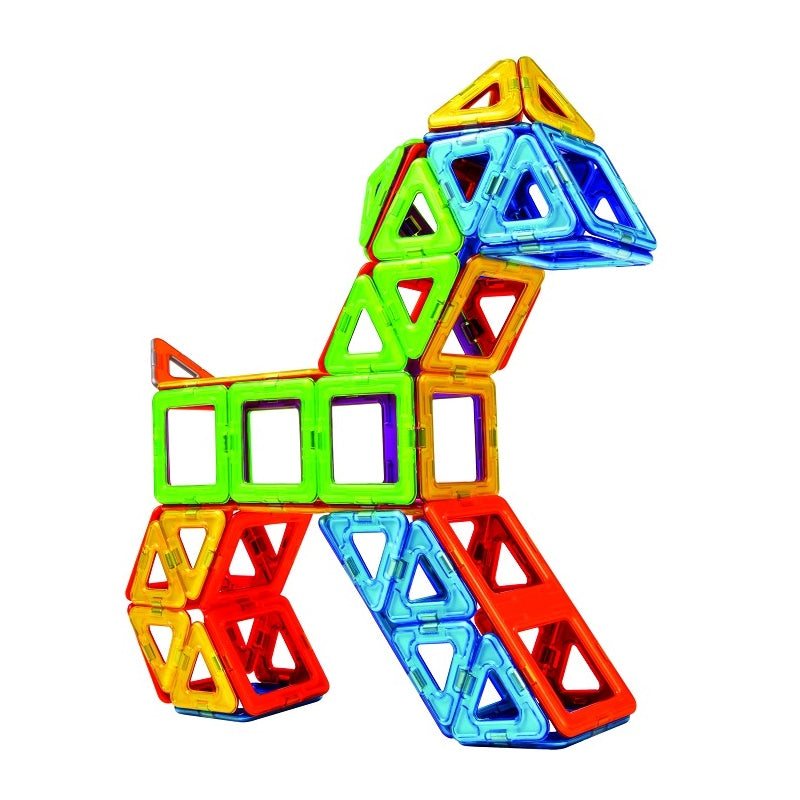 Magformers Smart 144-Piece Set – geometric animal model