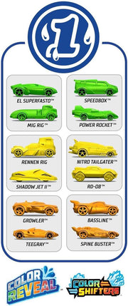 Hot Wheels - Color Reveal Assorted - Limolin 