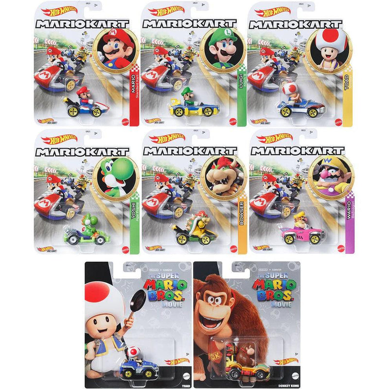 Hot Wheels - Mario Kart - 1:64 Diecast - Limolin 