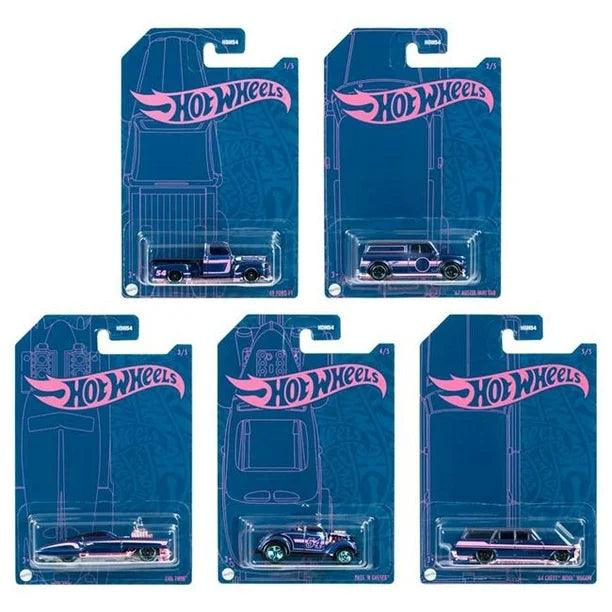 Hot Wheels - Themed Pearl & Chrome - Assorted - Limolin 