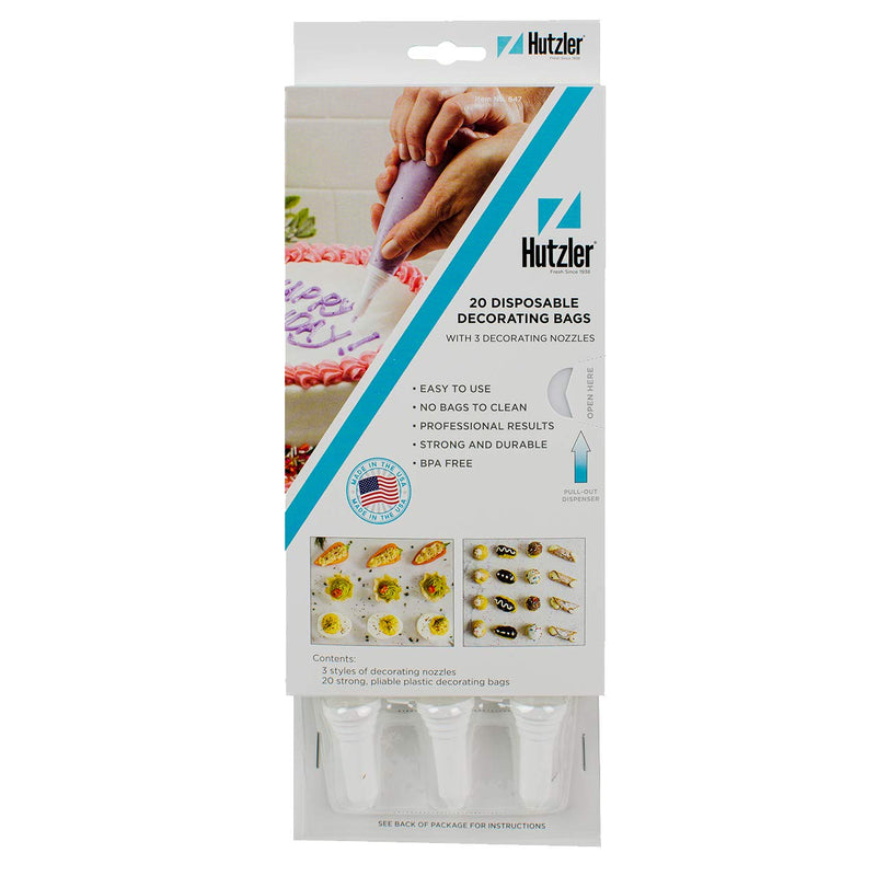 Hutzler - Disposable Icing Bags(2O) - Limolin 
