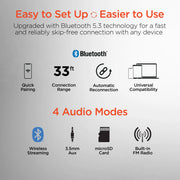 HyperGear - Bluetooth Headset &Amp; Speakers 2-In-1 - Limolin 