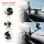 HyperGear - Car Mount Universal Vent - Dashboard - Black - Limolin 
