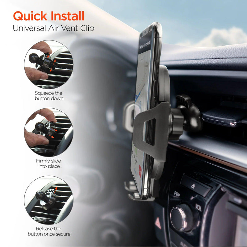 HyperGear - Car Mount Universal Vent - Dashboard - Black - Limolin 