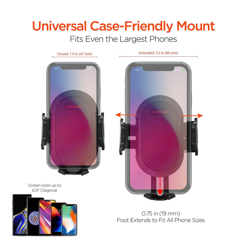 HyperGear - Car Mount Universal Vent - Dashboard - Black - Limolin 