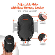 HyperGear - Car Mount Universal Vent - Dashboard - Black - Limolin 