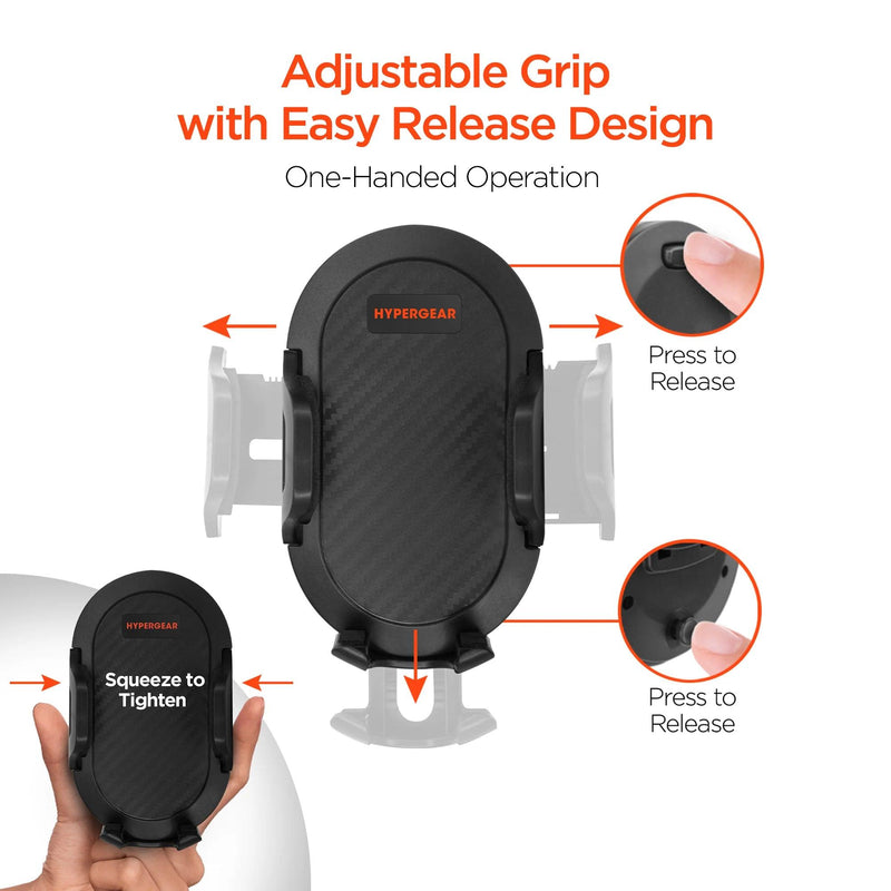 HyperGear - Car Mount Universal Vent - Dashboard - Black - Limolin 