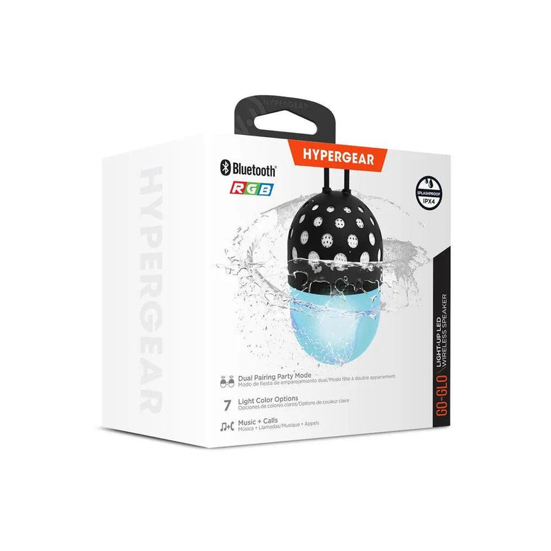HyperGear - Go-Glo Light-Up Led Wireless Speaker Black - Limolin 