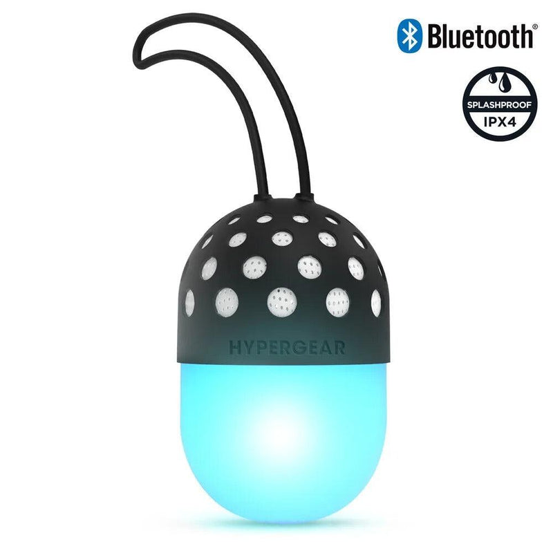 HyperGear - Go-Glo Light-Up Led Wireless Speaker Black - Limolin 