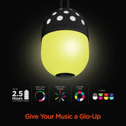 HyperGear - Go-Glo Light-Up Led Wireless Speaker Black - Limolin 