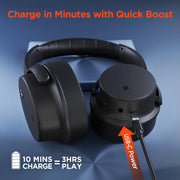 HyperGear - Headphones Bluetooth Over The Ear - Black - Limolin 