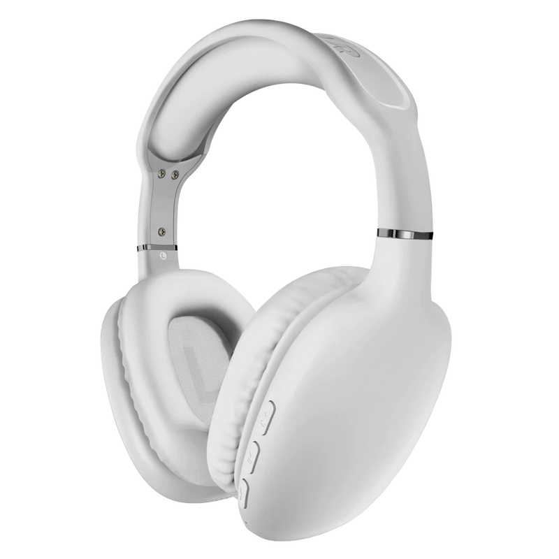 HyperGear - Headphones Bluetooth Vibe Over The Ear - White - Limolin 