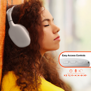 HyperGear - Headphones Bluetooth Vibe Over The Ear - White - Limolin 
