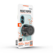 HyperGear - Hypergear Speaker Bluetooth 5W Pocket Popper Mini Attaches To Magsafe Phones Ipx6 Waterproof And Kickstand Built In Mic 8Hr Play Time - Black - Limolin 