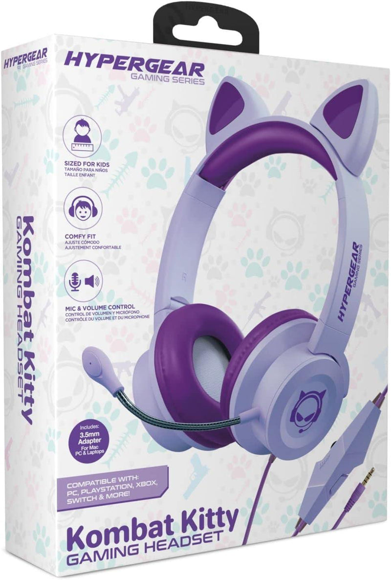 HyperGear - Kombat Kitty Gaming Headset - Limolin 