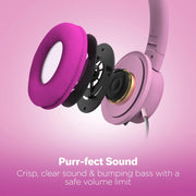 HyperGear - Kombat Kitty Gaming Headset - Limolin 