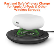 HyperGear - Qi Chargepad Pro 15W Wireless Fast Charger With Usb-C Connector | Black - Limolin 