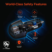 HyperGear - Speedboost 25W Usb-C Pd + 12W Usb Fast Car Charger With Pps | Black - Limolin 