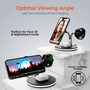 HyperGear - Wireless Charging Stand 3 In 1 - Black - Limolin 